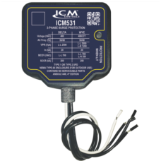 ICM Controls ICM531 3-Phase Surge Protective Device, 480VAC (Delta) or 277/480VAC (Wye)