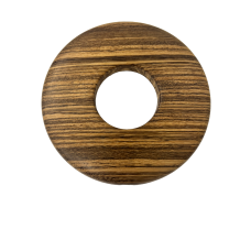 High Velocity AC-TRM-Z Tapered Edge Zebra Wood 2" Outlet Cover