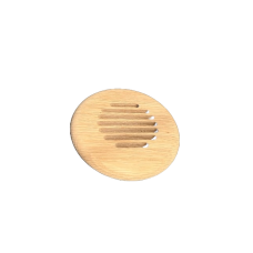 Spacepak 45AC-TRM-ROLS Unfinished Red Oak Louvered Surface Mount Outlet Cover
