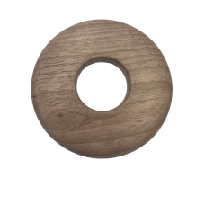 High Velocity AC-TRM-WAL Tapered Edge Walnut Wood 2" Outlet Cover