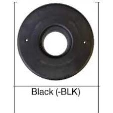 Unico UPC-56TB-BLK-6 Round Supply Outlet, 2", Black, TFS, 6/box