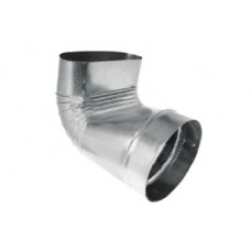 Southwark 1247 Duct Boot, Oval to Round Register, 7 in Dia, 9.5 in LG