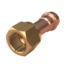 Conex MPA5285G0020201 1/4" MaxiPro SAE Copper Formed Flare With Brass Nut - Bag of 4
