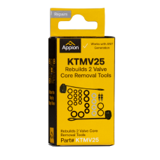 Appion KTMV25 Valve Core Removal Tool Rebuild Kit - 2 Pack