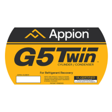 Appion LB1205 G5Twin Logo Label