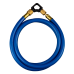 Appion MH380006EAB 3/8" MegaFlow High-Speed Dual-Purpose Hose, 6', 3/8" x 1/4" Flare (Blue)