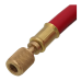 Appion MH380006EAR 3/8" MegaFlow High-Speed Dual-Purpose Hose, 6', 3/8" x 1/4" Flare (Red)