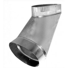 Southwark 1288-SW Duct Boot, Oval to Oval Reverse, 8 in Dia, 5 in WD, 7 in LG