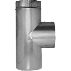 Southwark 547 Pipe Tee, 7 in, Hot Dipped Galv Steel, ASTM A653