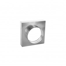 Goodman 667PCH2 Duct Adapter, Square to Round, 14.125 in HT, Galv Steel