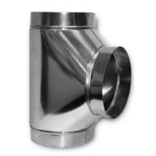 Southwark SP54141414 Pipe Tee, Spiral, 14 in x 14 in x 14 in, ASTM A653