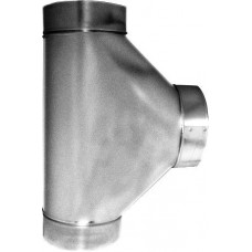 Southwark 10604 Pipe Tee, Free Flow, 4 in, Hot Dipped Galv Steel, ASTM A653