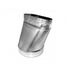 Southwark 127R2106 Duct Boot, Oval to Round Straight, 6 in Dia, 9.25 in LG