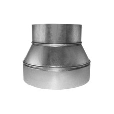 Southwark 581610-SW Duct Reducer, 3 Pieces, 16 in x 10 in, No Crimp, Silver