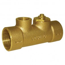 Legend 110-404 Valve, Purge and Balancing, 0.75 in, Copper, 0.97 in, 80 psi