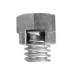 Dormont GC-30-3131-24 Connector, 1/2 in ID x 5/8 in OD x 24 in Lg, Stainless
