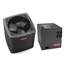 Goodman 1.5 Ton Air Conditioner With Evaporator Coil, 14.3 SEER2