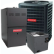 Goodman 5 Ton AC System, 80% 120k Btu Furnace, 14 SEER2