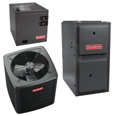 Goodman 1.5 Ton AC System, 92% 40k Btu Furnace, Single-Stage 14 SEER2