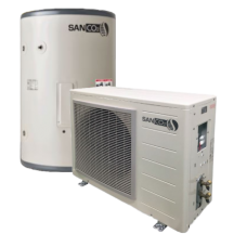 SANCO2 43 Gallon High Efficient Heat Pump Water Heater System - Low Ambient