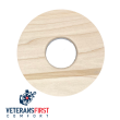 High Velocity SW-TRM-MF Flat Edge Maple 2" Outlet Cover