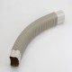 SlimDuct SF140800I 5-1/2" Ivory Flexible Elbow