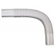 SlimDuct SF140800W 5-1/2" White Flexible Elbow