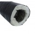 25 ft. R-8 Insulated Round Flexible Duct - Black or Silver Jacket