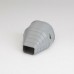 Fortress LEN92G 3-1/2" Gray End Fitting 