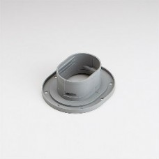 Fortress LWF92G 3-1/2" Gray Wall Flange 