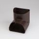 Fortress LCI122B 4-1/2" 90 Degree Brown Inside Vertical Elbow