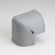 Fortress LCO122G 4-1/2" 90 Degree Gray Outside Vertical Elbow
