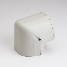 Fortress LCO122I 4-1/2" 90 Degree Ivory Outside Vertical Elbow