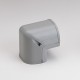 Fortress LCO92G 3-1/2" 90 Degree Gray Outside Vertical Elbow