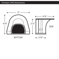 Fortress LP92I 3-1/2" Ivory Soffit Inlet