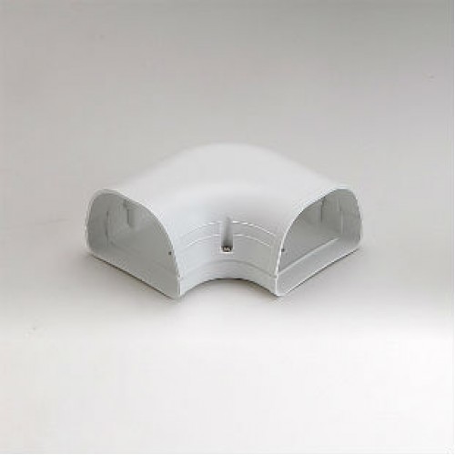 White 4-1//2/" 90 Degree Sweep Elbow Fortress/® Line Set Cover