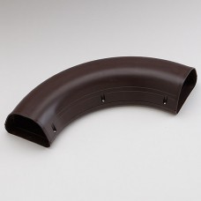 Fortress  LKS122B 4-1/2" 90 Degree Brown Long Sweep Elbow