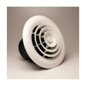 Airtec MV360 360 Degree Round White Ceiling Diffuser 