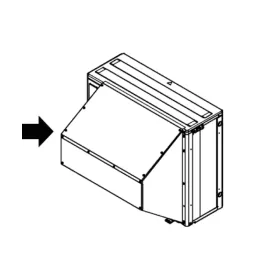 Daikin KPS063A44 Snow Hood - Rear Intake Plate