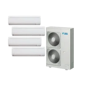 Daikin Mini-Split up to 8-Zone (60k Btu) Full System with Indoor Wall Mounts