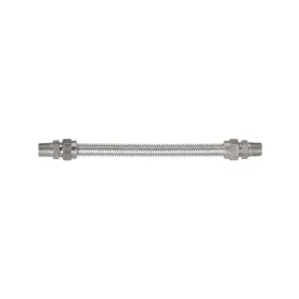 Dormont GC-30-3131-24 Connector, 1/2 in ID x 5/8 in OD x 24 in Lg, Stainless