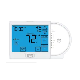 EWC EWT-955WH Wireless Touchscreen Thermostat