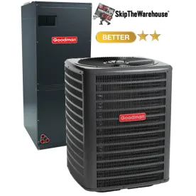 Goodman 1.5 Ton Heat Pump System 16 SEER