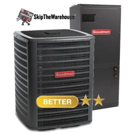 Goodman 2 Ton 16 SEER Two-Stage Heat Pump System