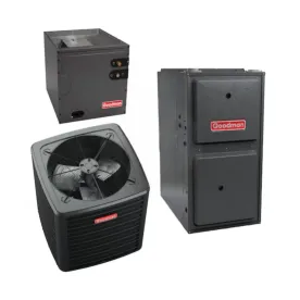 Goodman 3 Ton AC System, 92% 80k Btu Furnace, Single-Stage 15.2 SEER2