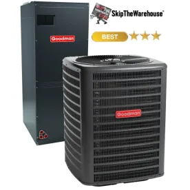 Goodman 3 Ton Heat Pump System 18 SEER