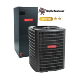 Goodman 3.5 Ton Heat Pump System 15 SEER