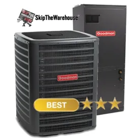 Goodman 5 Ton 17 SEER Two-Stage Heat Pump System