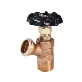 Legend 107-143 Drain Valve, Boiler, 0.5 in, MNPT, 125 psi CWP, Brass