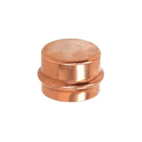 Legend 450-483P Cap, 0.5 in, Press, Copper, Meets ANSI/NSF, ASME B16.51, CSA